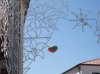Il pallone che annuncia la processione